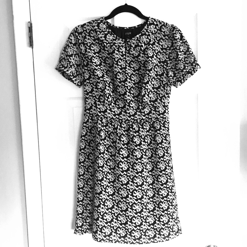 J. Crew Bow Tie Dress